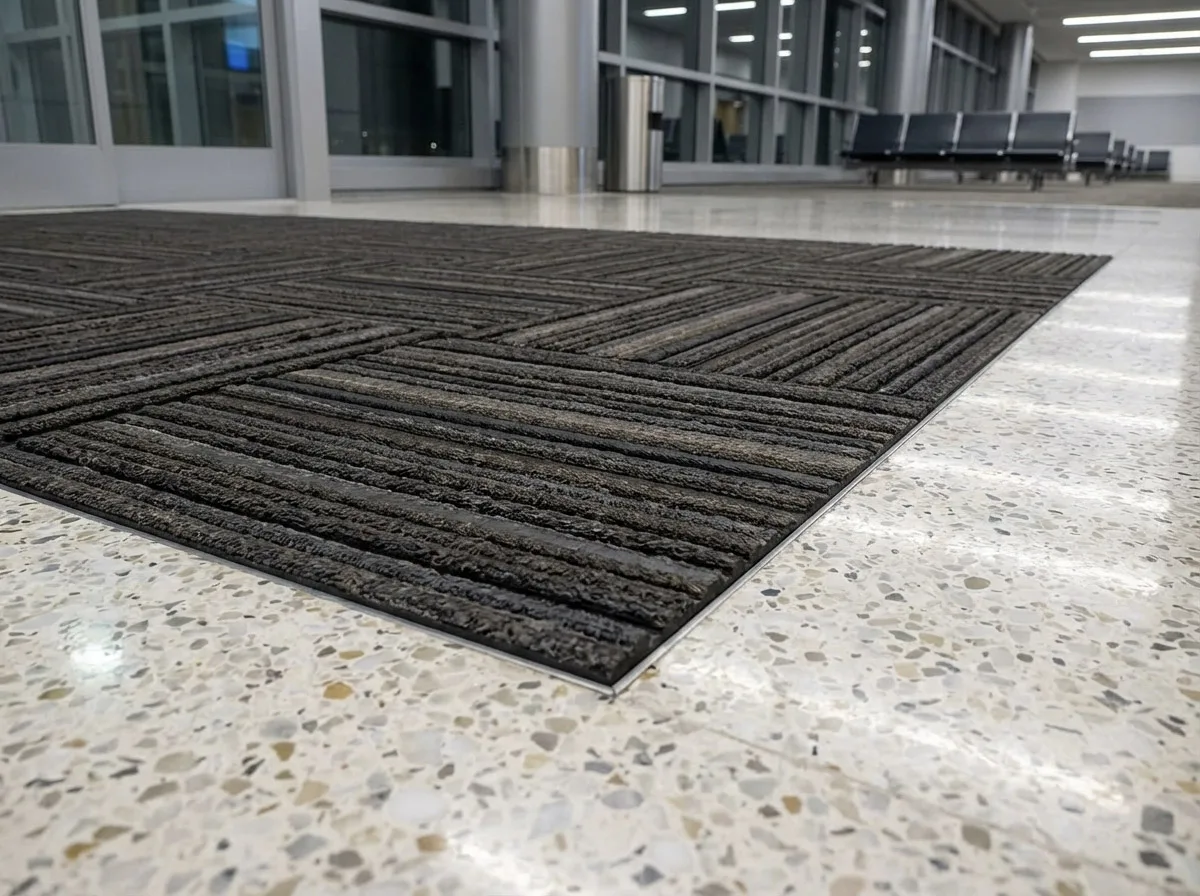 TireTiles product close-up showing tile pattern and texture